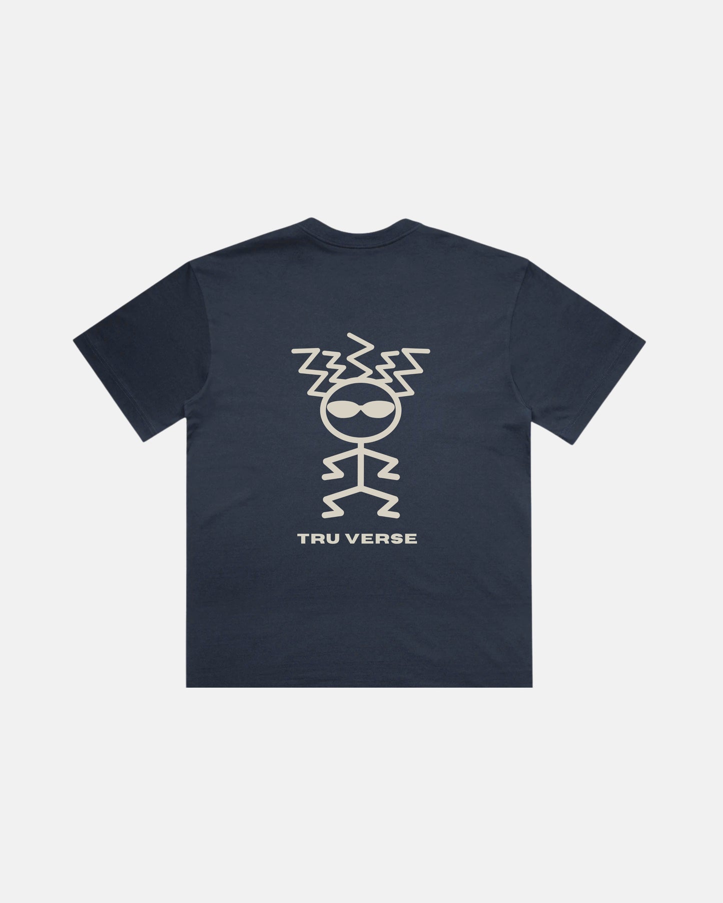 Signature Tee - Ink Blue/Sand