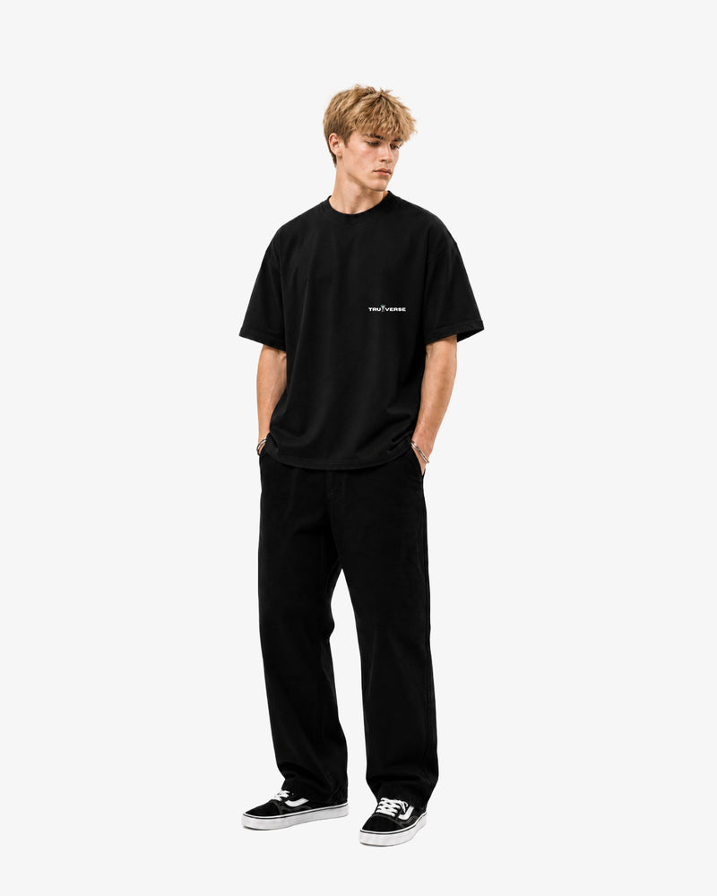 One World Tee in Black