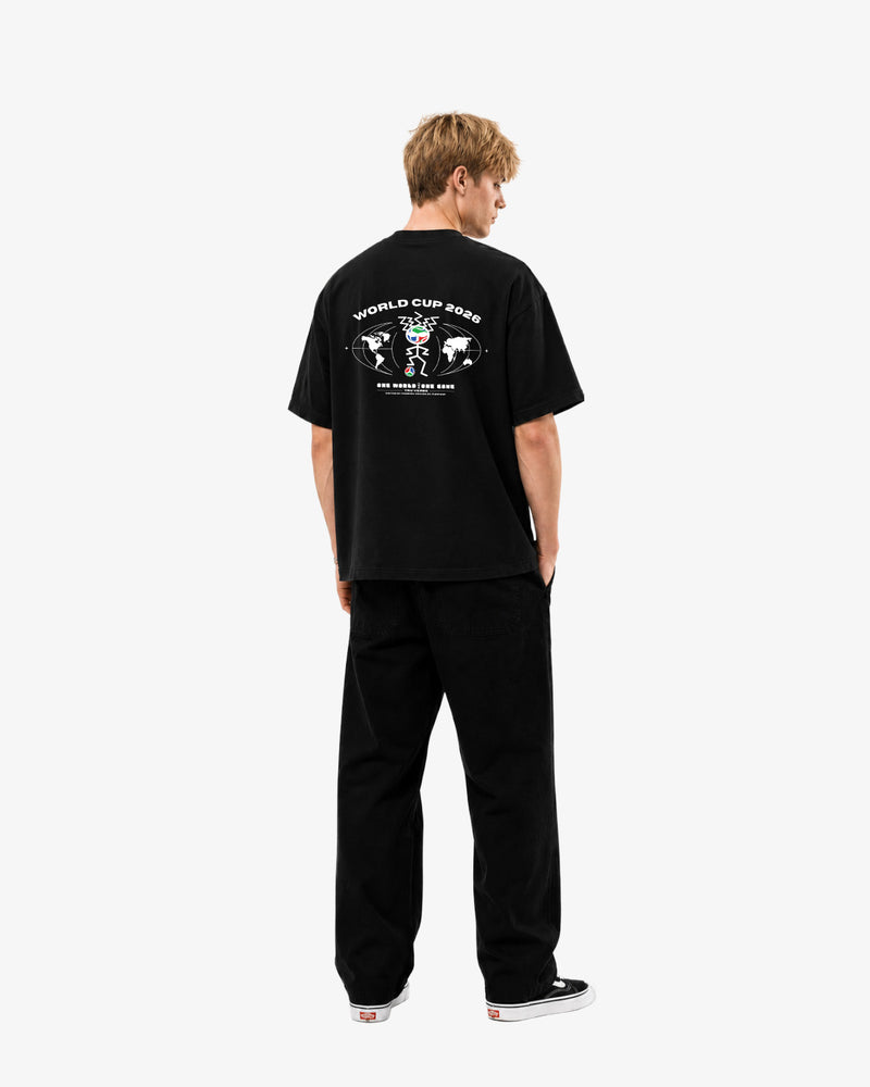 One World Tee in Black