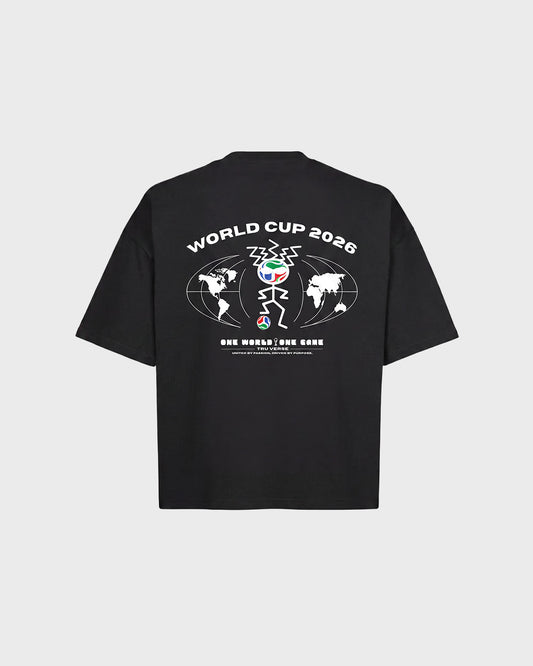 One World Tee in Black