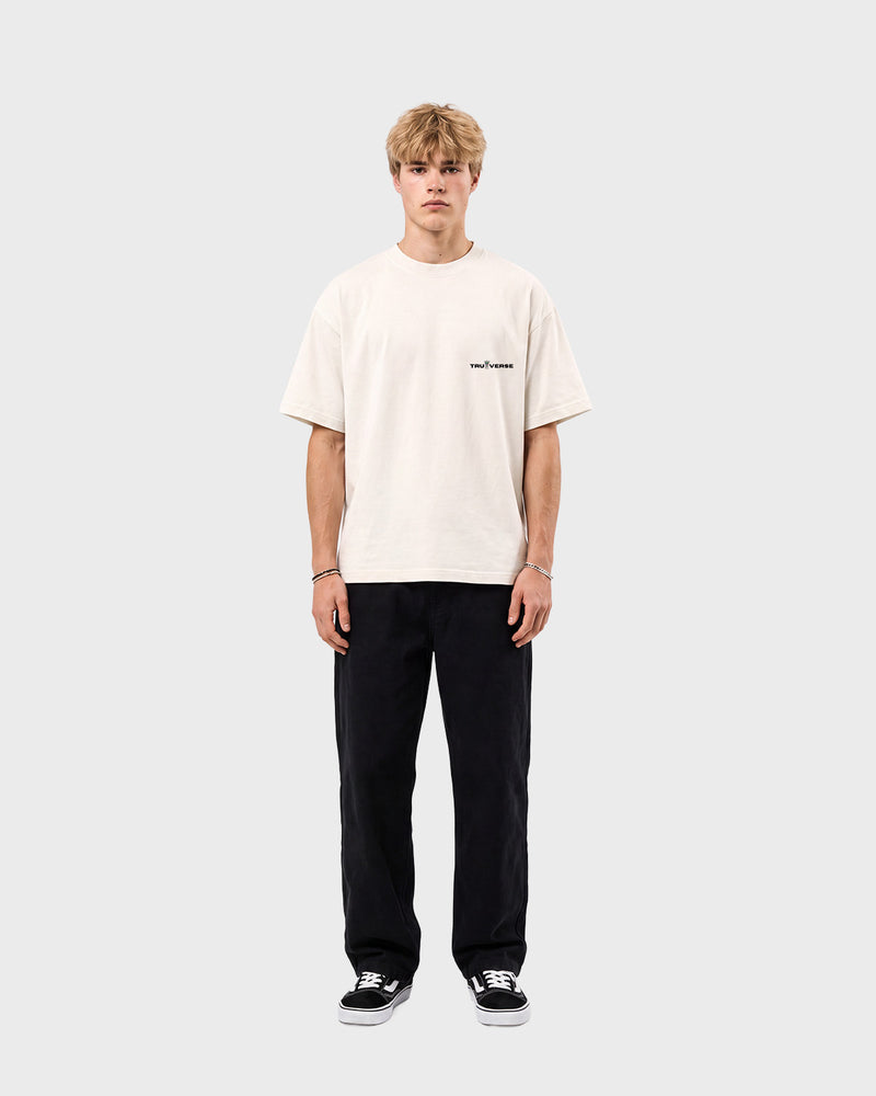 One World Tee in Ecru