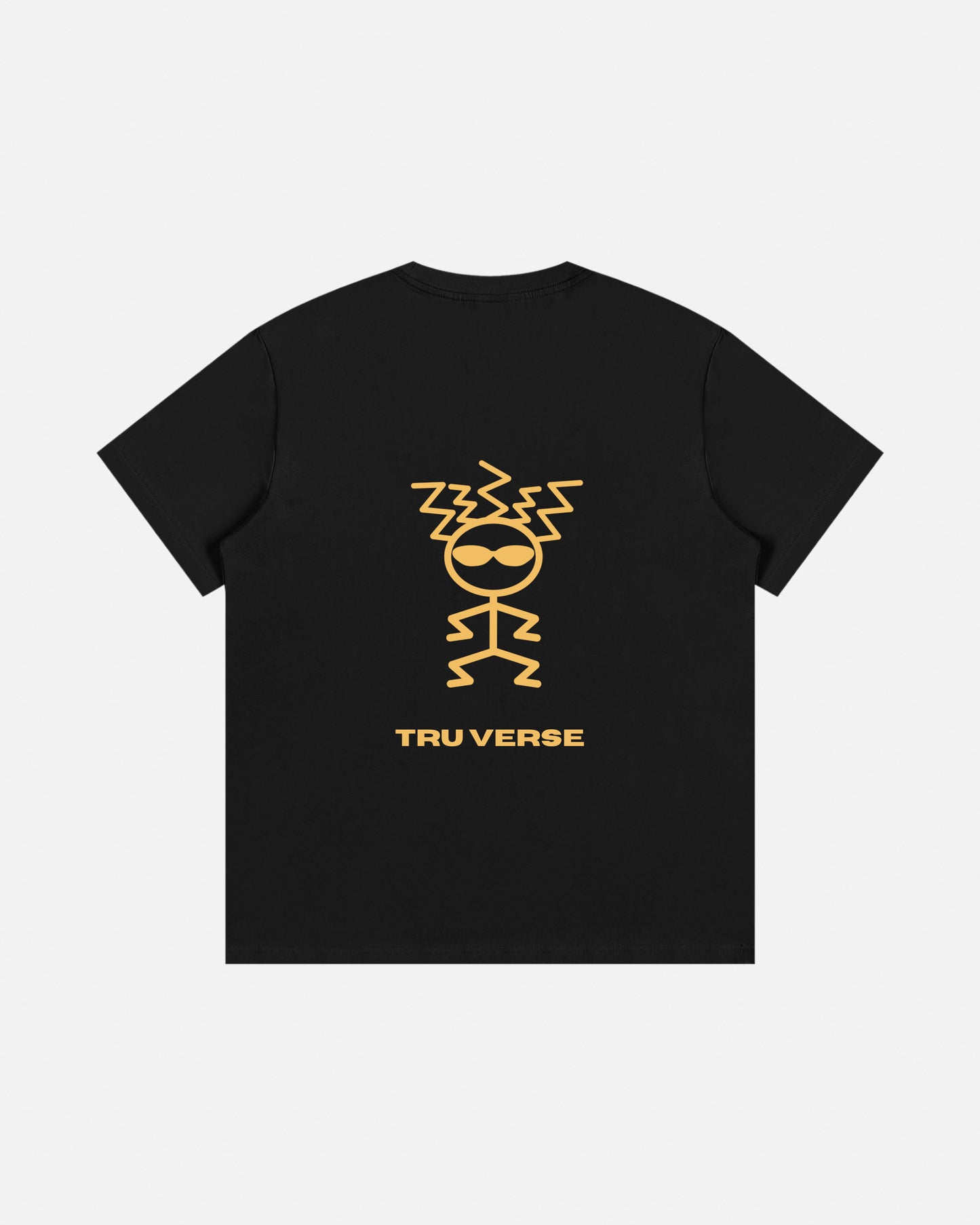 Signature Tee - Black/Yellow