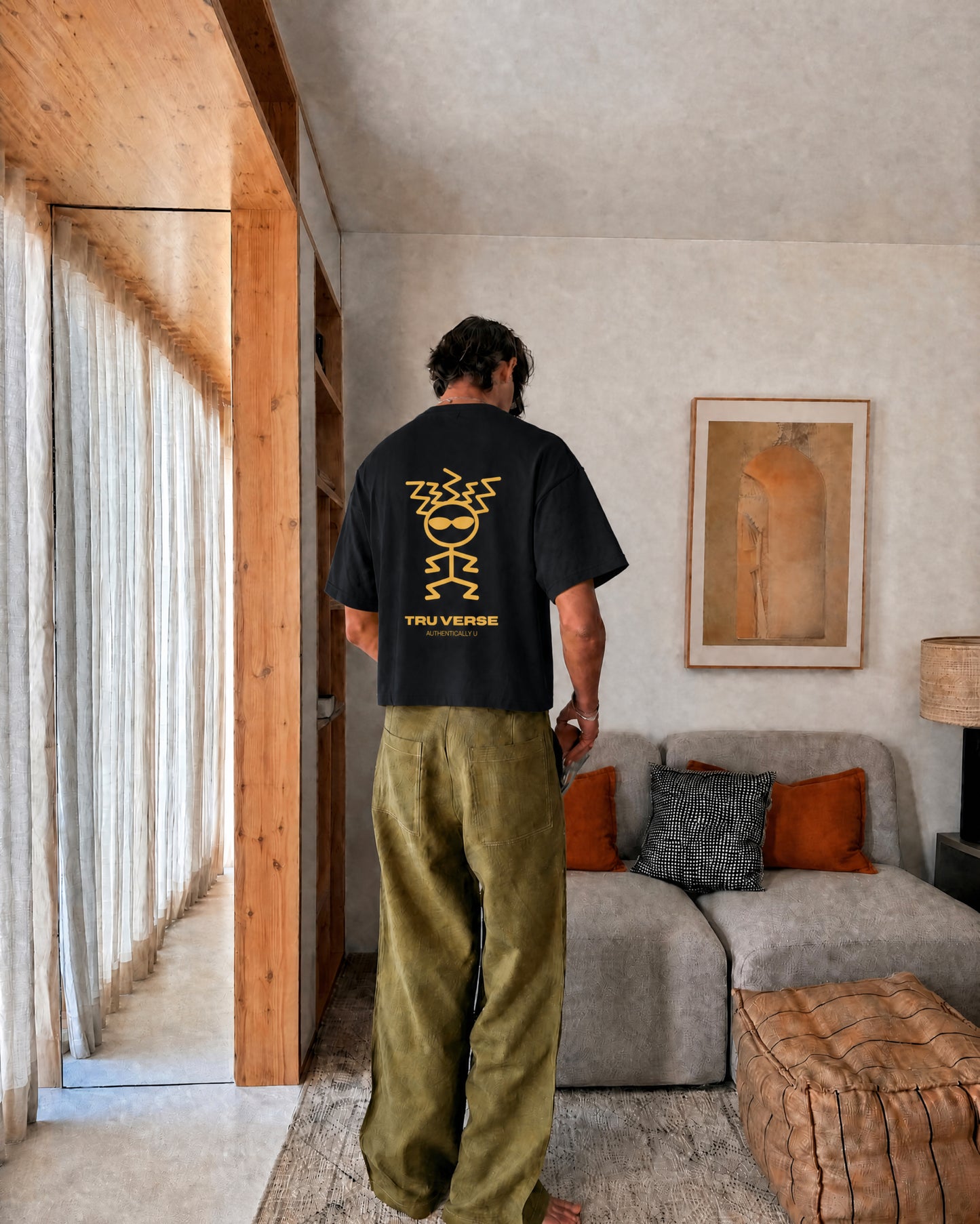 Signature Tee - Black/Yellow