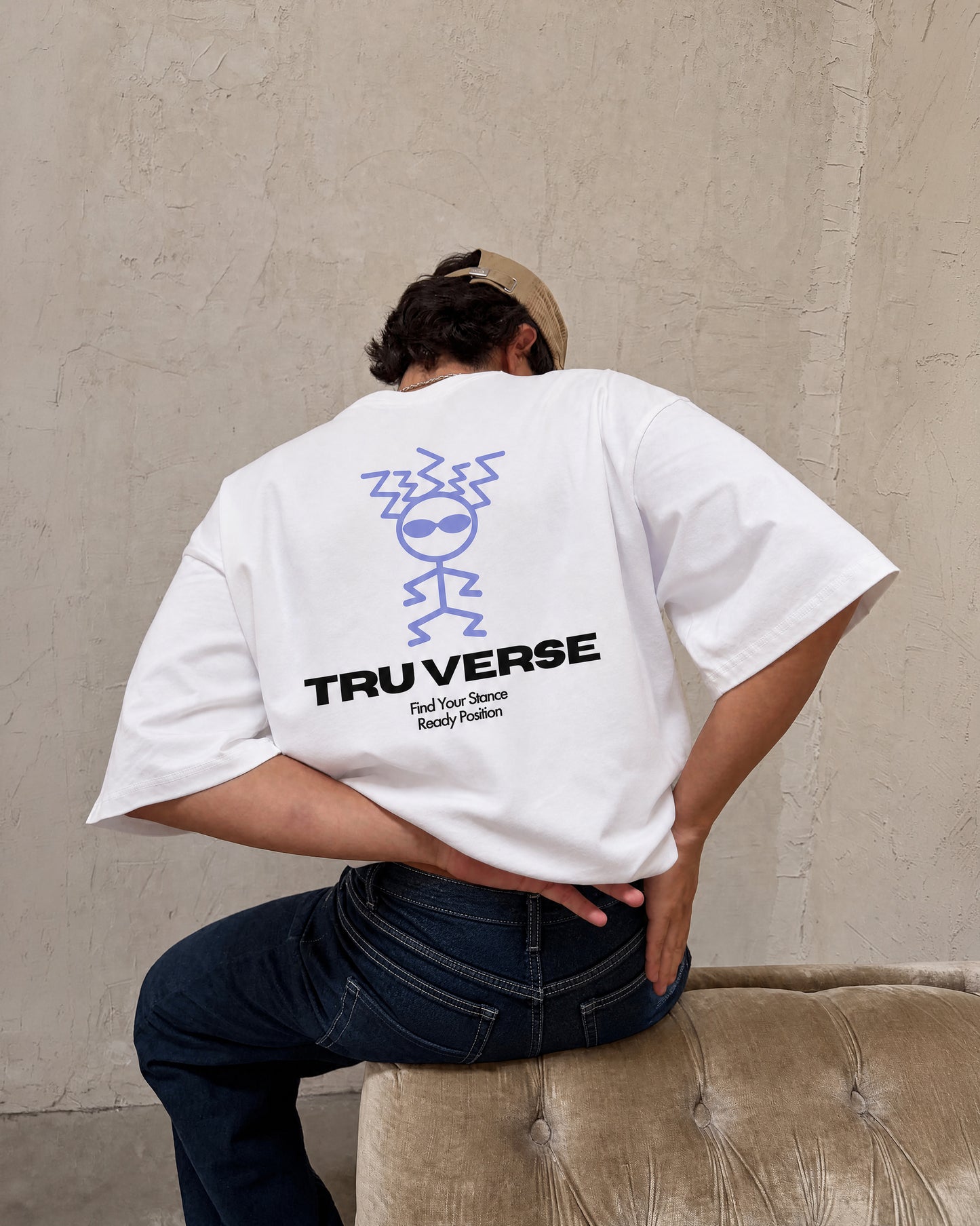 Ready Position White T-Shirt